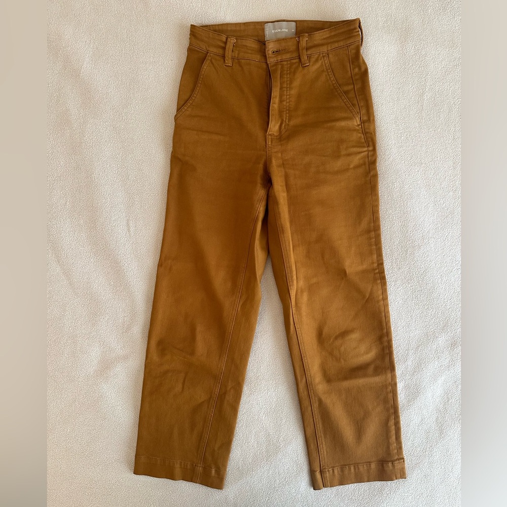 Everlane Utility Straight Leg Crop size 00